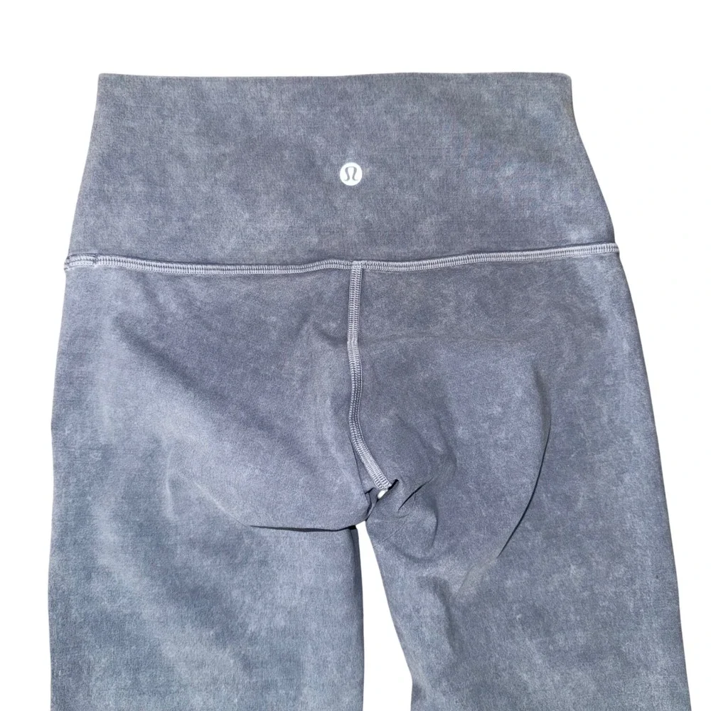 Lululemon Align Leggings Womens 4 Blue‎ Excellent Acid Wash High Rise 28